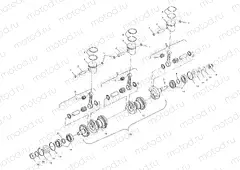 CRANKSHAFT and PISTON - W005098I (4955785578C006) | CRANKSHAFT and PISTON - W005098I (4955785578C006)
