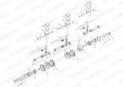 CRANKSHAFT and PISTON - W014999D (4964886488C005) | CRANKSHAFT and PISTON - W014999D (4964886488C005)