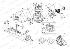 CRANKSHAFT - CYLINDER