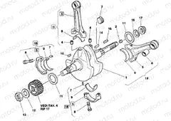 CRANKSHAFT » ENGINE CASE