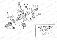 CRANKSHAFT » ENGINE CASE