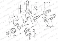 CRANKSHAFT » ENGINE CASE