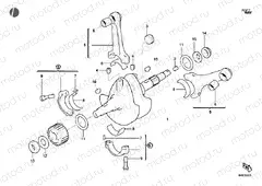 CRANKSHAFT » ENGINE CASE