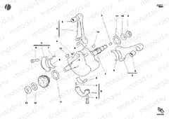 CRANKSHAFT » ENGINE CASE