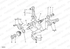 CRANKSHAFT » ENGINE CASE