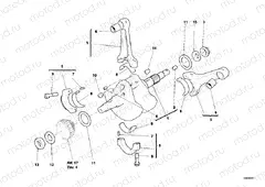 CRANKSHAFT » ENGINE CASE