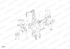 CRANKSHAFT » ENGINE CASE