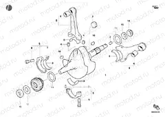 CRANKSHAFT » ENGINE CASE