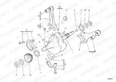CRANKSHAFT » ENGINE CASE