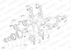 CRANKSHAFT » ENGINE CASE