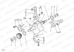 CRANKSHAFT » ENGINE CASE