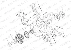 CRANKSHAFT » ENGINE CASE