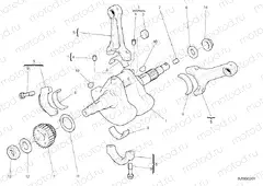 CRANKSHAFT » ENGINE CASE