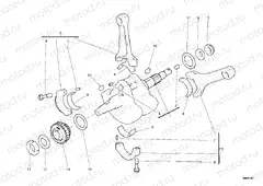 CRANKSHAFT » ENGINE CASE