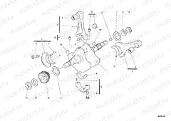 CRANKSHAFT » ENGINE CASE