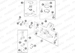 CRANKSHAFT, PISTON