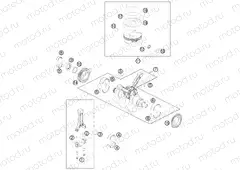 CRANKSHAFT, PISTON