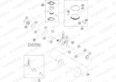 CRANKSHAFT, PISTON