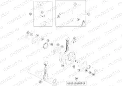 CRANKSHAFT, PISTON