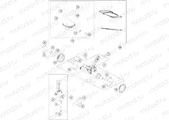 CRANKSHAFT, PISTON