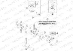 CRANKSHAFT, PISTON