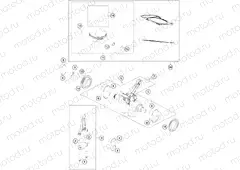 CRANKSHAFT, PISTON