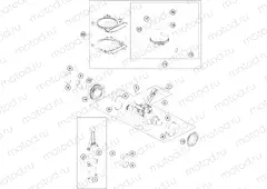 CRANKSHAFT, PISTON