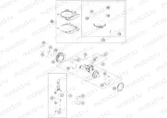 CRANKSHAFT, PISTON