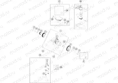 CRANKSHAFT, PISTON