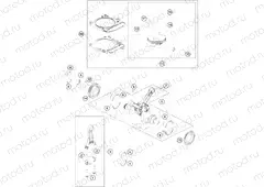 CRANKSHAFT, PISTON