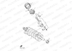 CRANKSHAFT & PISTON