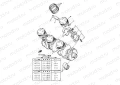 CRANKSHAFT & PISTON