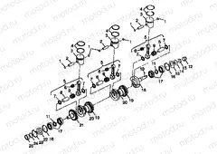 CRANKSHAFT & PISTON - B984690 (4945114511c003) | CRANKSHAFT & PISTON - B984690 (4945114511c003)