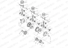 CRANKSHAFT & PISTON - W004978D (4955795579C004) | CRANKSHAFT & PISTON - W004978D (4955795579C004)