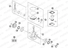 CRANKSHAFT, PISTON|Engine|30