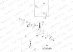 CRANKSHAFT, PISTON|Engine|30