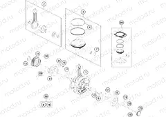 CRANKSHAFT, PISTON|Engine|30