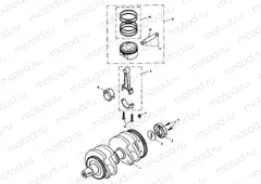 Crankshaft/Conn Rod and Pistons