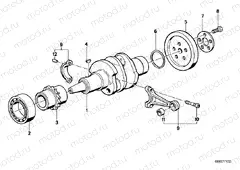 Crankshaft/Connecting rod/Mounting parts