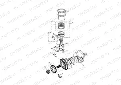 Crankshaft,Connecting Rods...