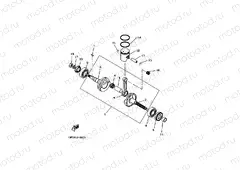 Crankshiyaft. Piston