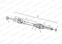 CV JOINT 4X4 350L W938139 (4924052405013A) | CV JOINT 4X4 350L W938139 (4924052405013A)