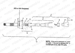 CV JOINT - BTB Sportsman 4x4 W968040 (4935943594B05A) | CV JOINT - BTB Sportsman 4x4 W968040 (4935943594B05A)