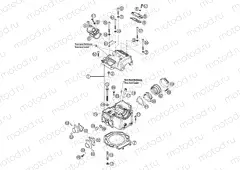 CYLINDER, CYLINDER HEAD