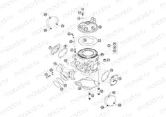 CYLINDER, CYLINDER HEAD