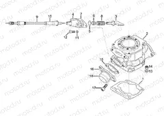 Cylinder - Exhaust valve