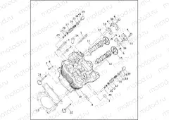 CYLINDER HEAD, CAMSHAFTS & VALVES (1 OF 2)