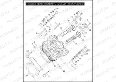 CYLINDER HEAD, CAMSHAFTS, & VALVES (1 OF 2)