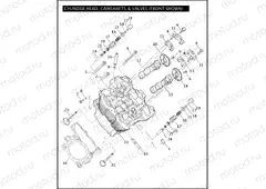 CYLINDER HEAD, CAMSHAFTS, & VALVES (CONTINUED)