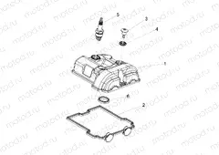 Cylinder head cover